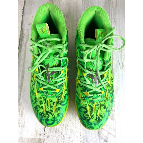 PUMA x LaMelo Ball MB.03 LaFrance Mens 11 Green Basketball Sneakers Athletic - Picture 3 of 10